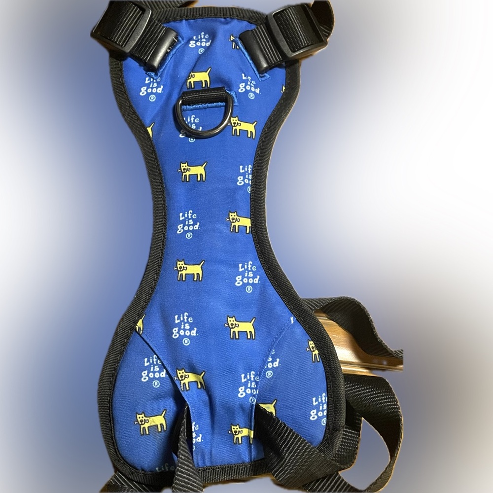Life Is Good Blue Dog Harness